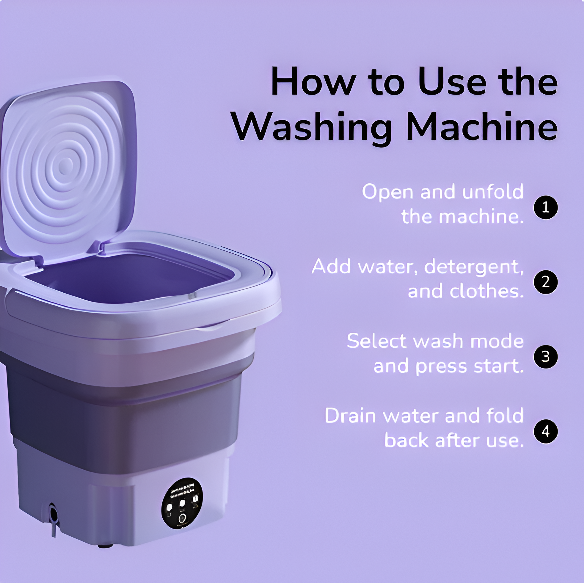 Ultrasonic Washing Machine